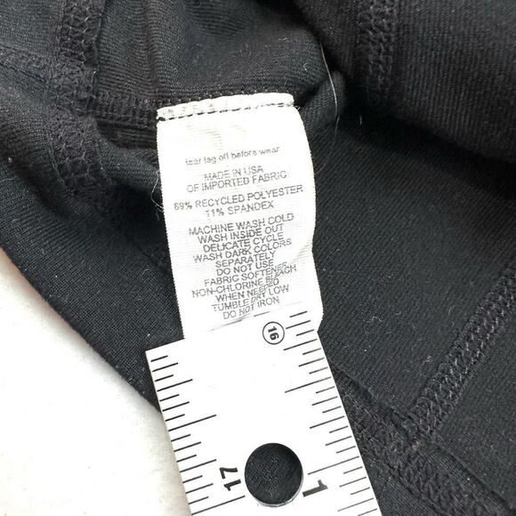 Prana Jet Black Full Zip Lightweight Athleisure Jacket Women’s L‎ - Picture 9 of 10